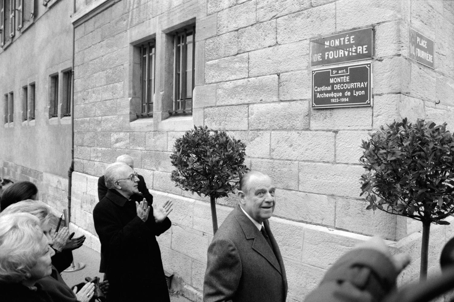 [Inauguration de la montée Cardinal-Decourtray]