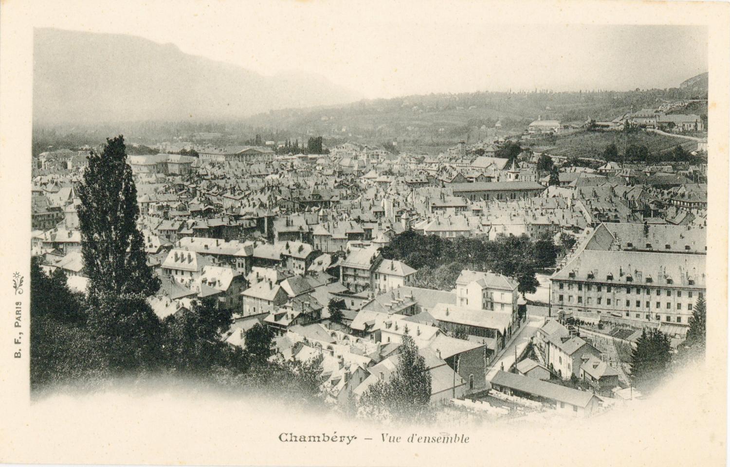 Chambéry : Vue d'ensemble.