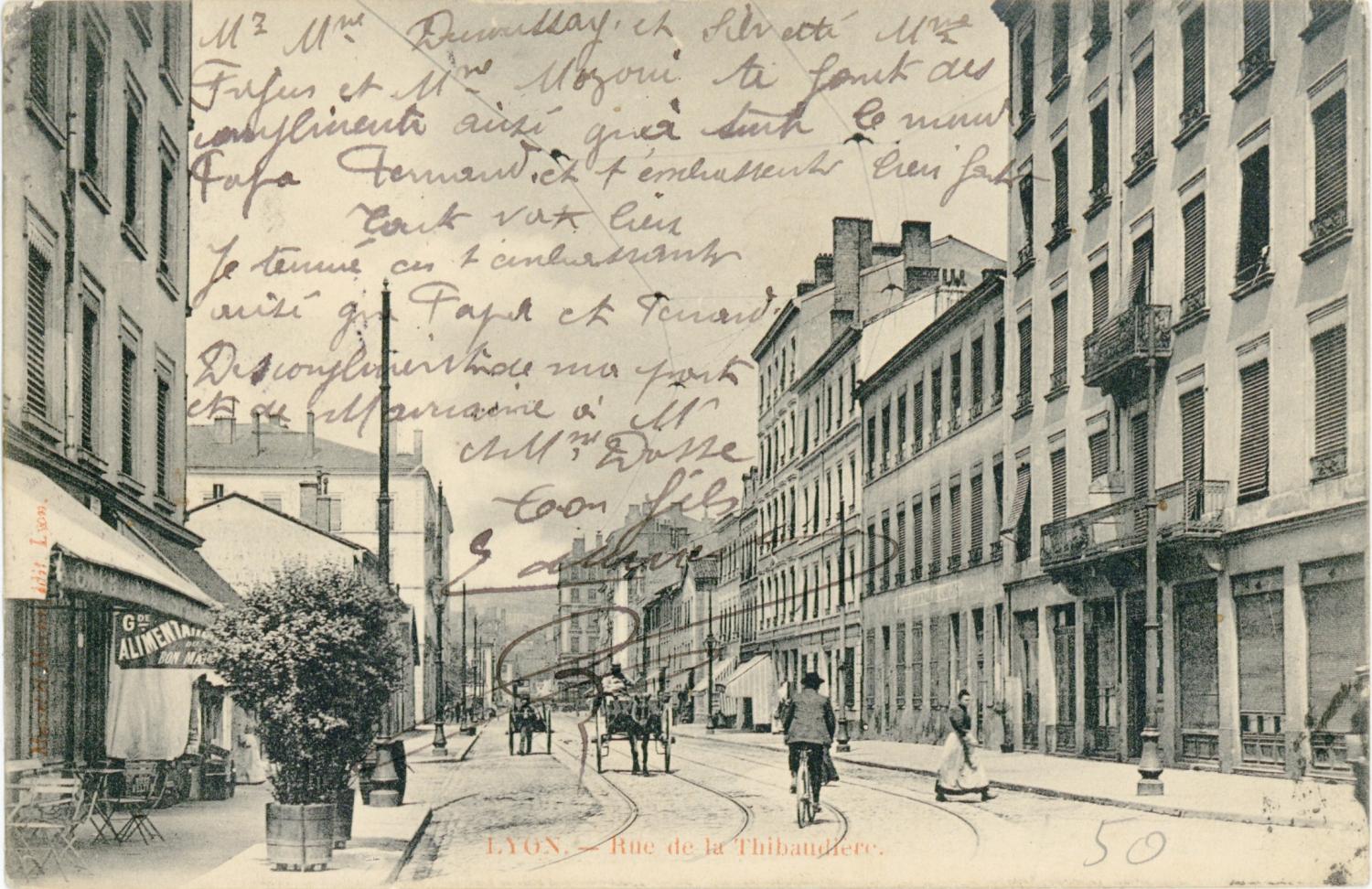 Lyon : Rue de la Thibaudière