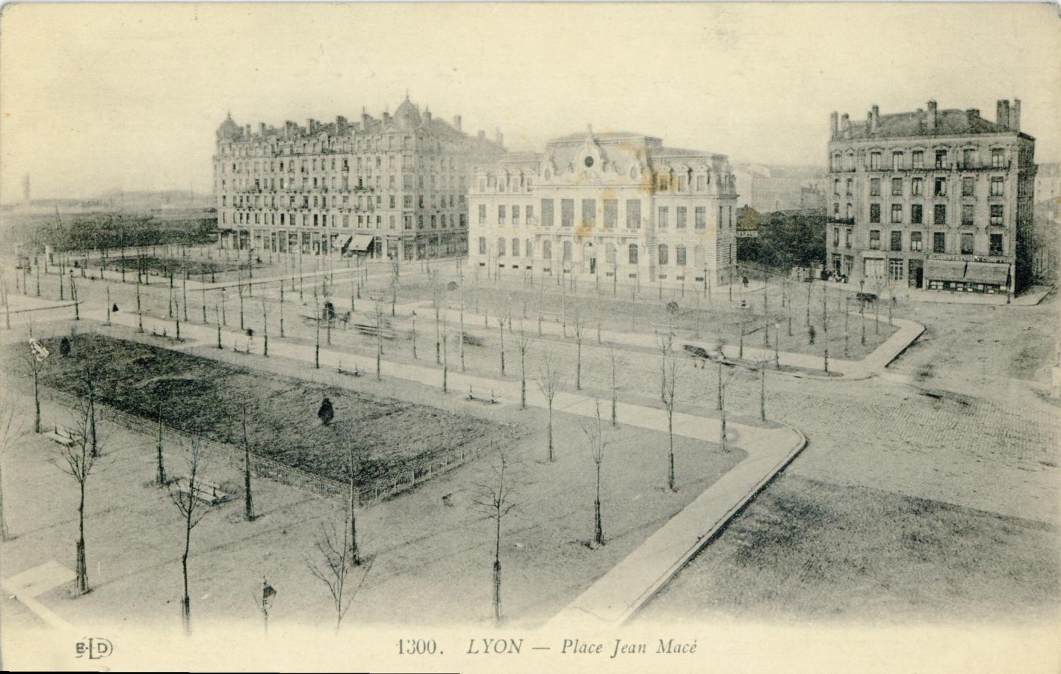 Lyon : Place Jean Macé