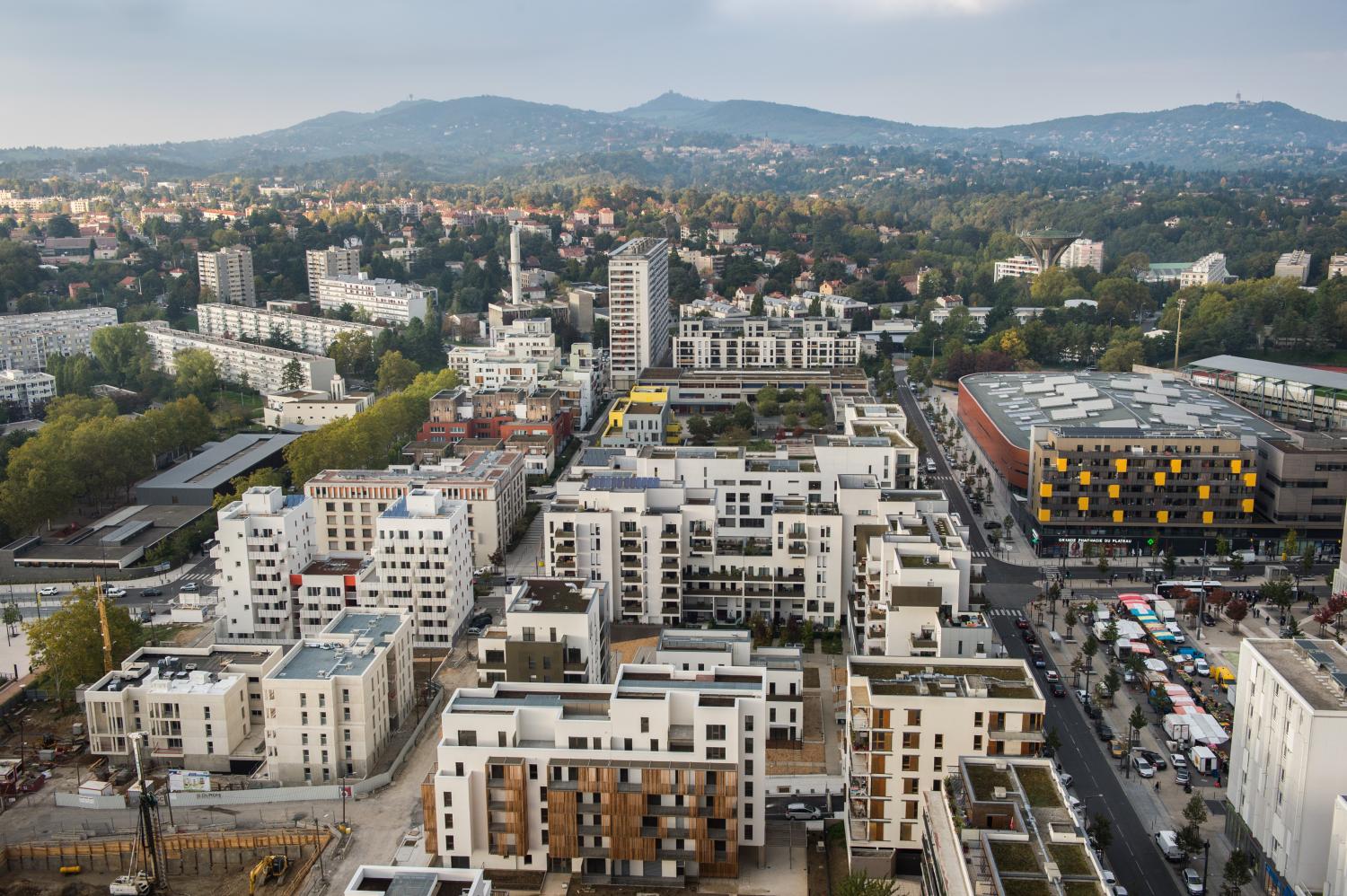 Nouveaux logements du Plateau.