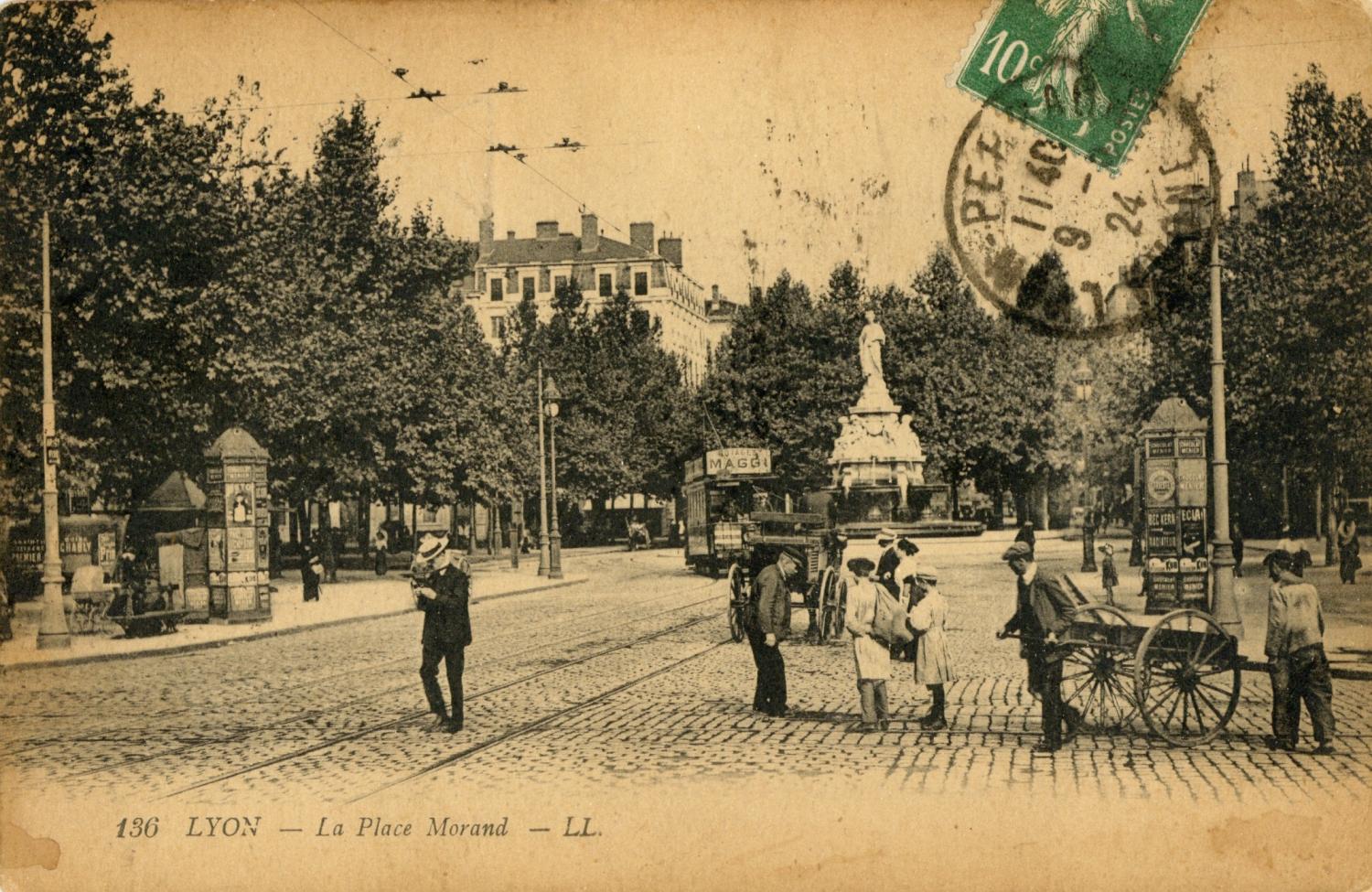 Lyon : La Place Morand.