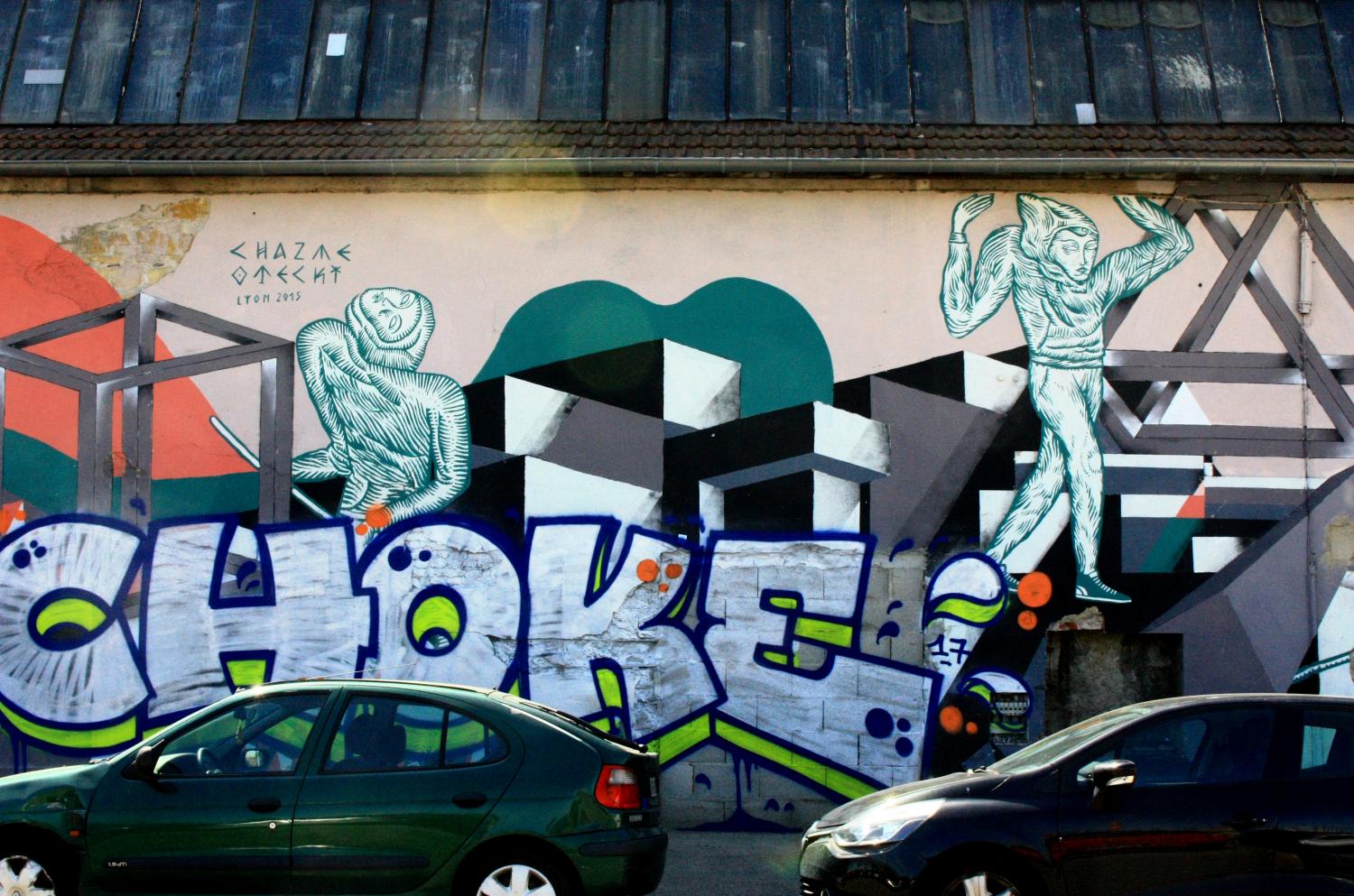 Fresque, rue Emile Duployé, 2e arrondissement