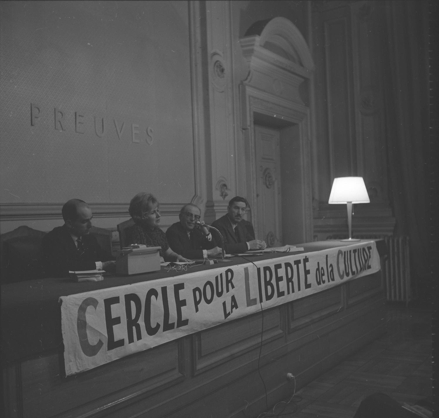 Cercle pour la liberté de la culture : "Pour ou contre la peine de mort"