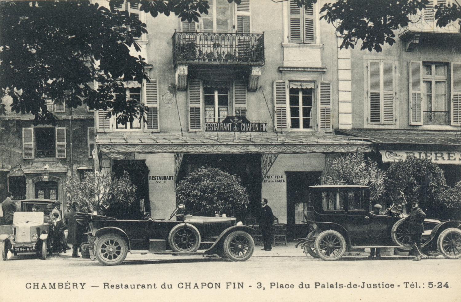Chambéry. - Restaurant du Chapon fin