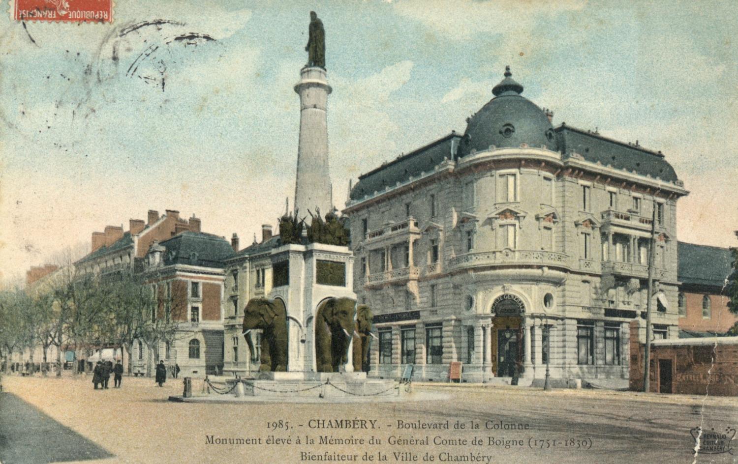 Chambéry - Boulevard de la Colonne