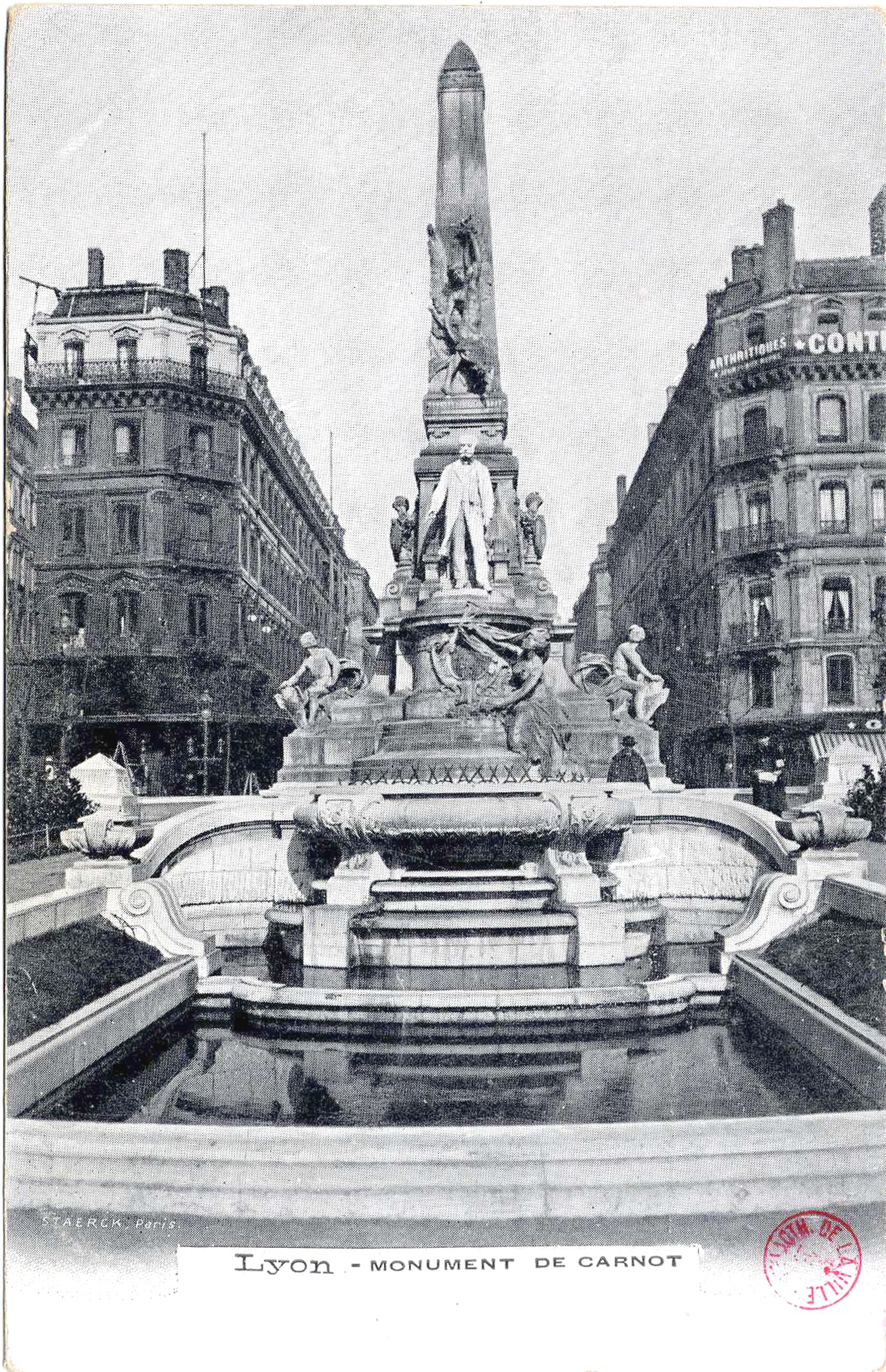 Lyon : Monument de Carnot