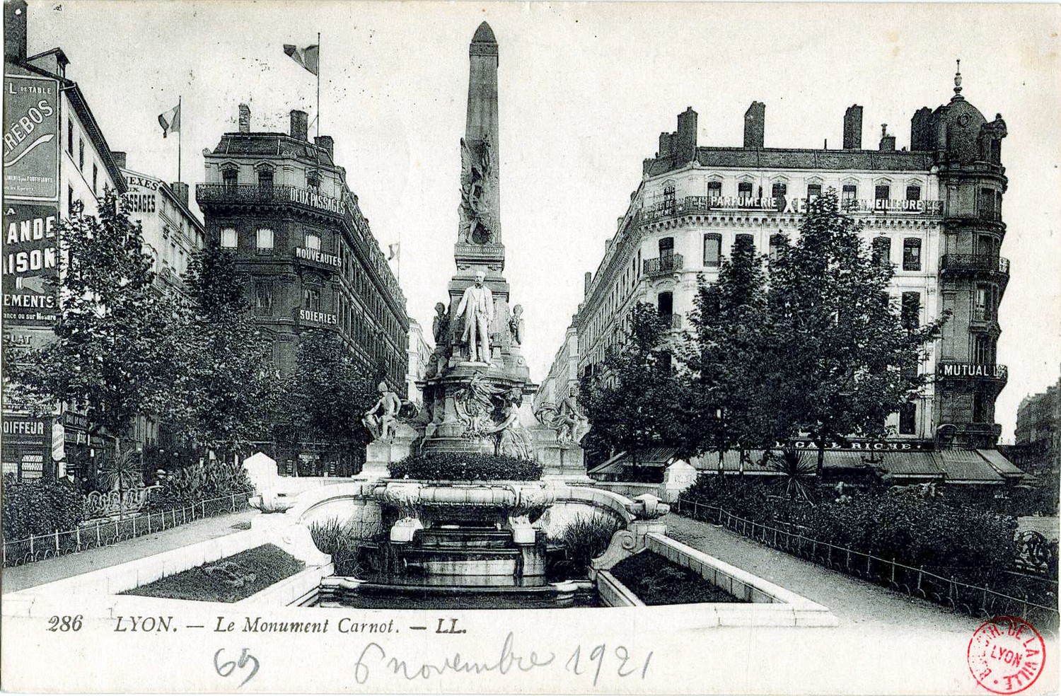 Lyon : Le Monument Carnot