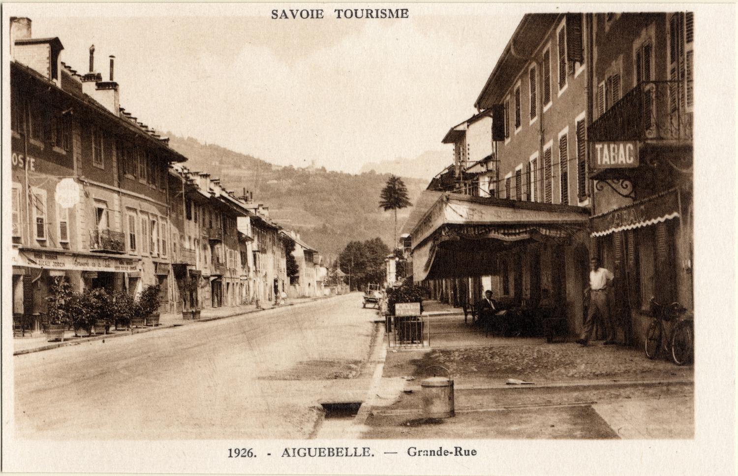 Savoie Tourisme : Aiguebelle ; Grand-Rue
