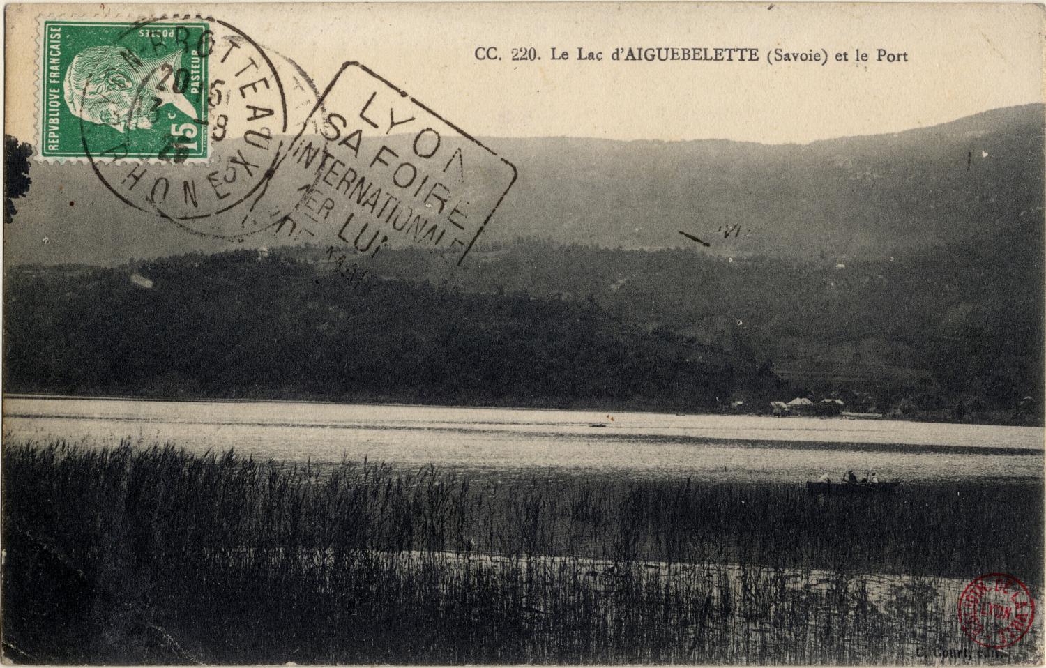 Le Lac d'Aiguebelette (Savoie) et le Port