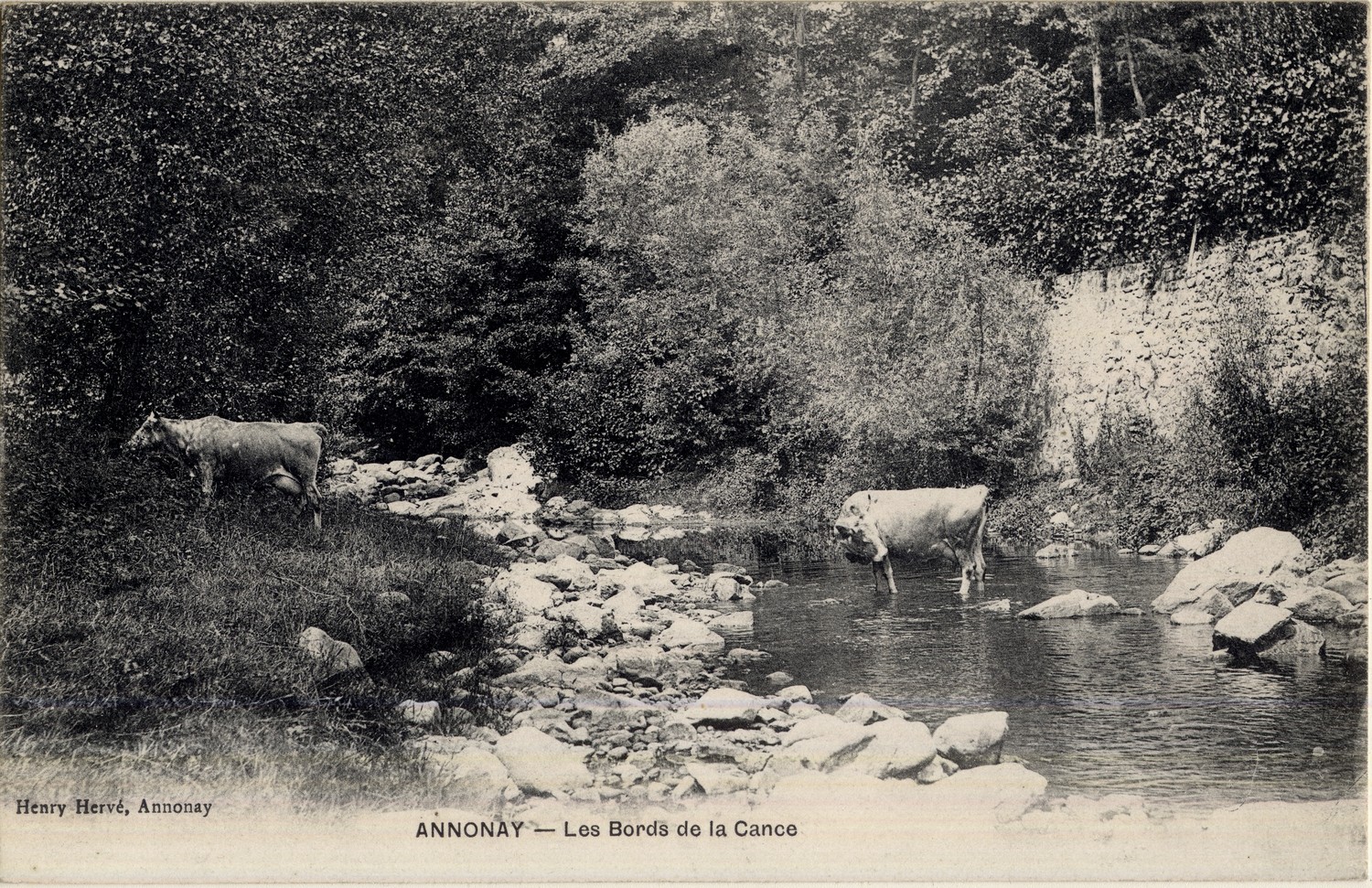 Annonay (Ardèche) : Les Bords de la Cance