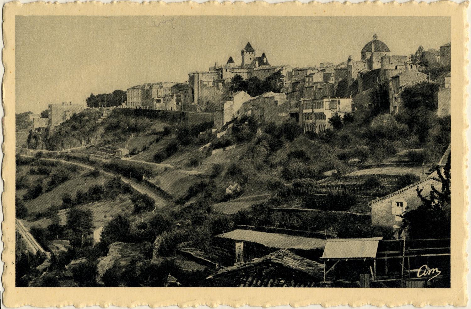 Aubenas (Ardèche) - Vue générale