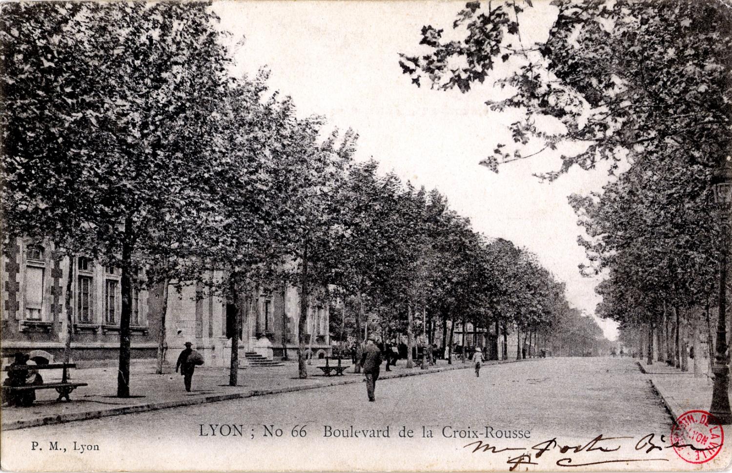 LYON : N° 66 Boulevard de la Croix-Rousse