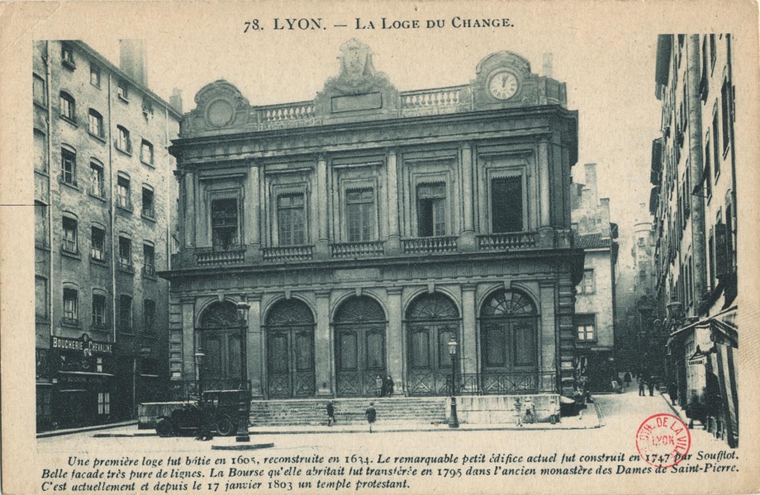 Lyon. - La Loge du Change