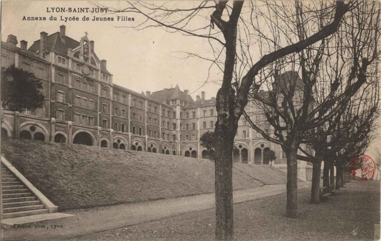 Lyon Saint-Just : Annexe du Lycée de Jeunes Filles