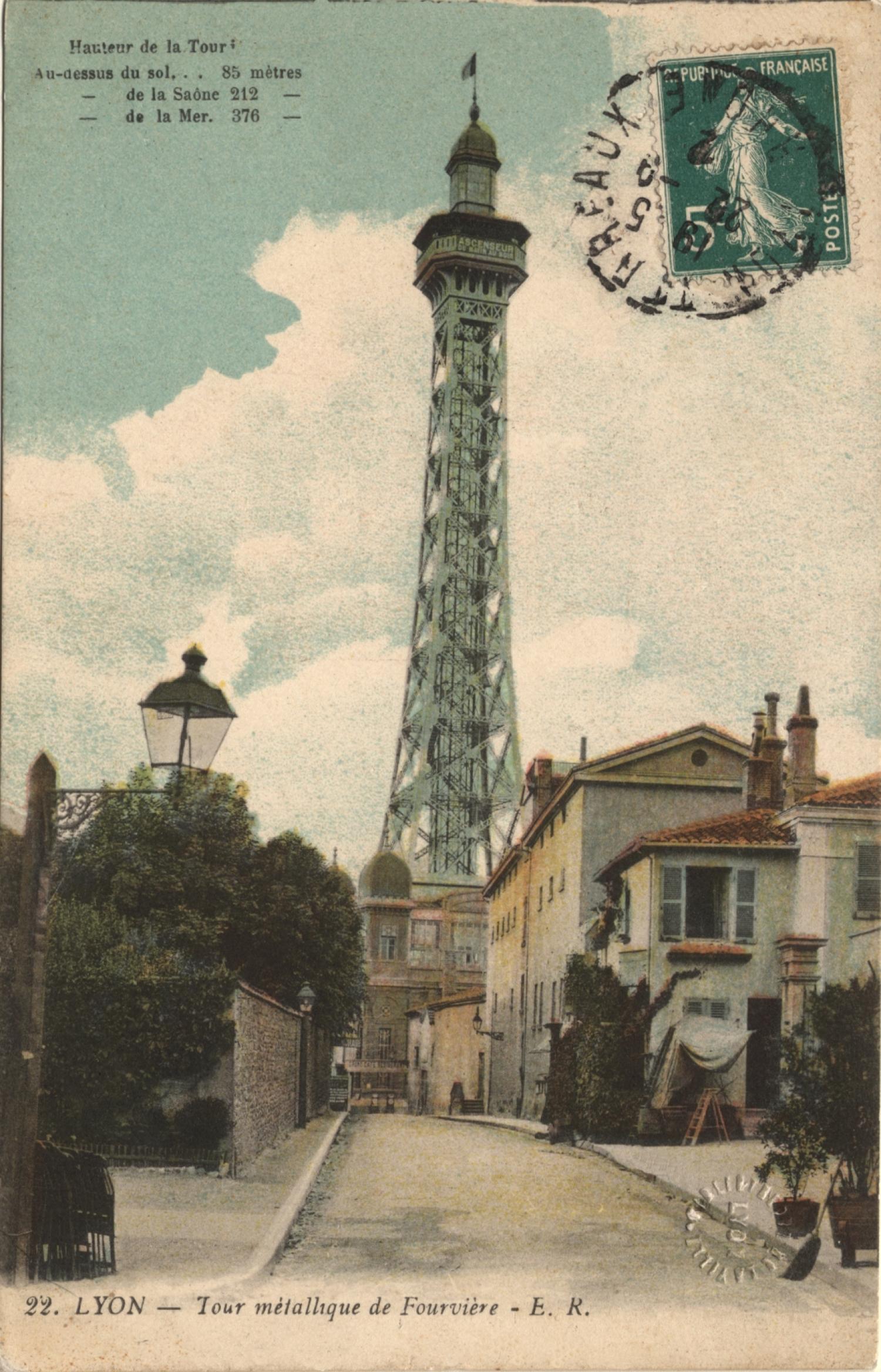 Lyon : La tour métallique