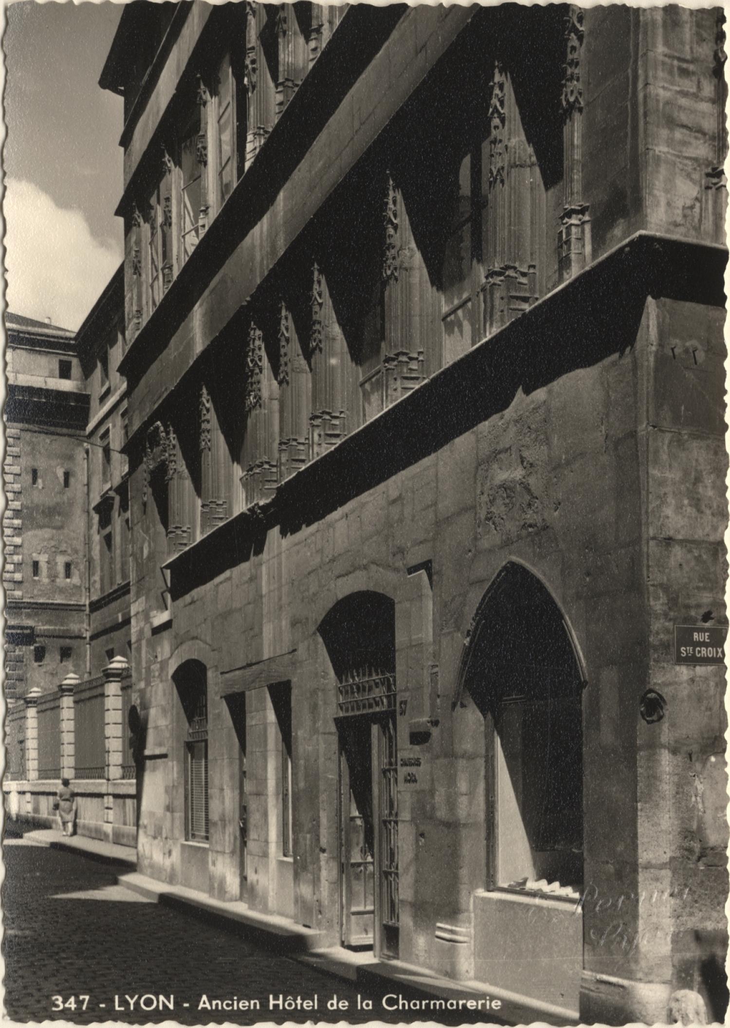 Lyon : Ancien Hôtel de la Charmarerie