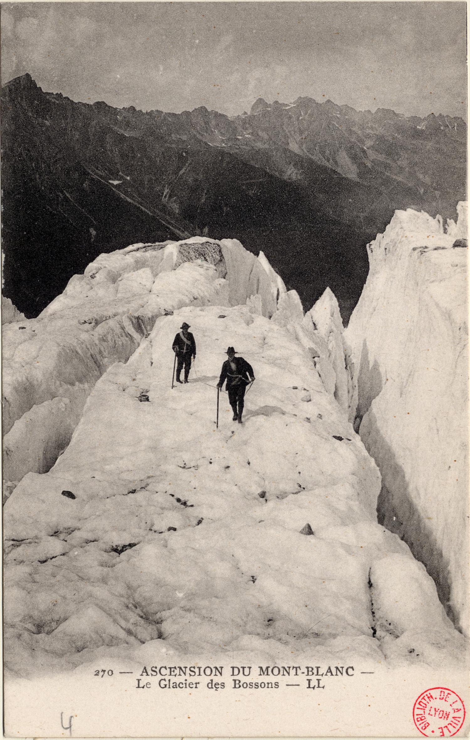 Ascension du Mont-Blanc : le Glacier des Bossons