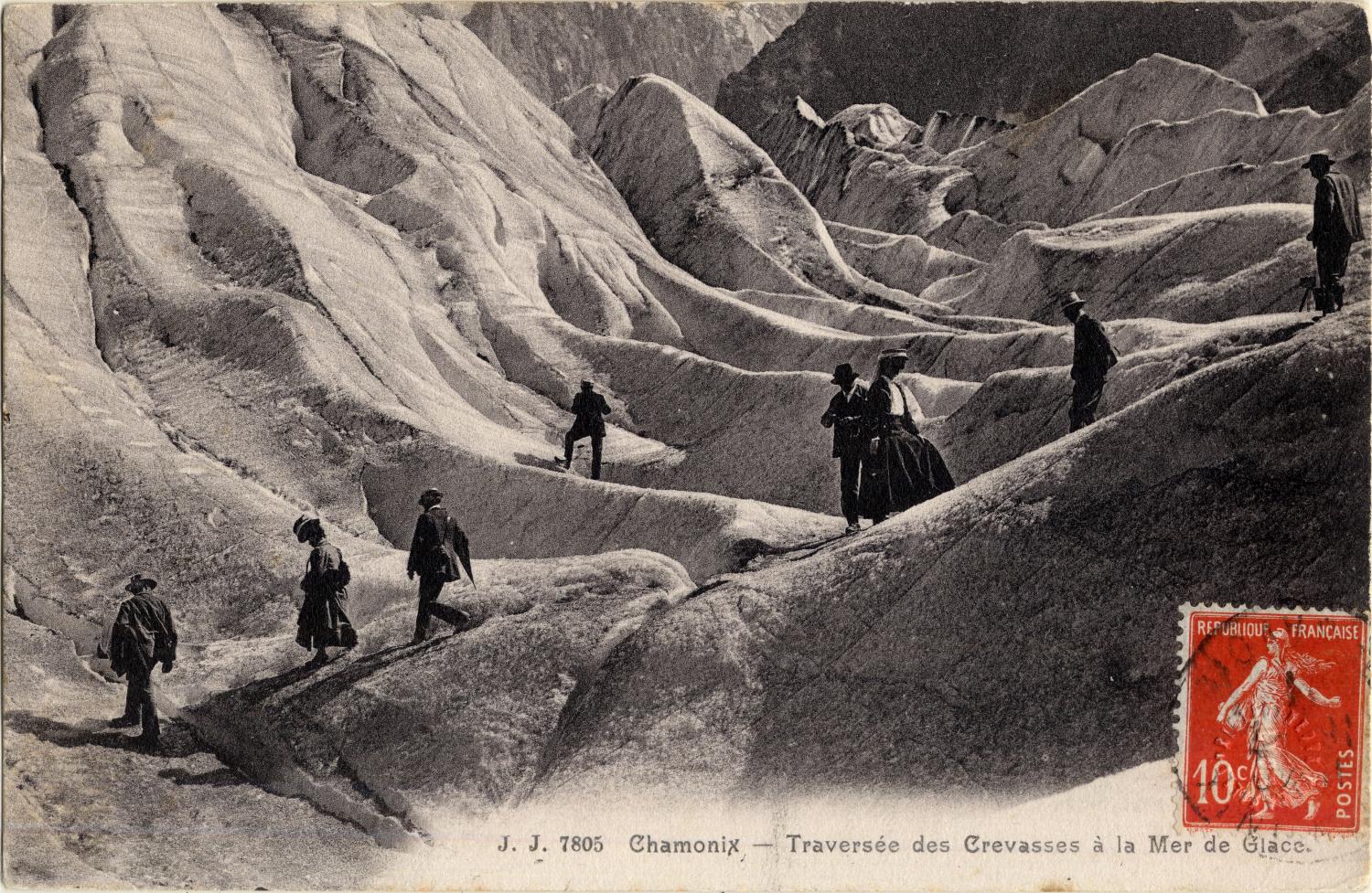 Chamonix : traversée des Crevasses à la Mer de Glace