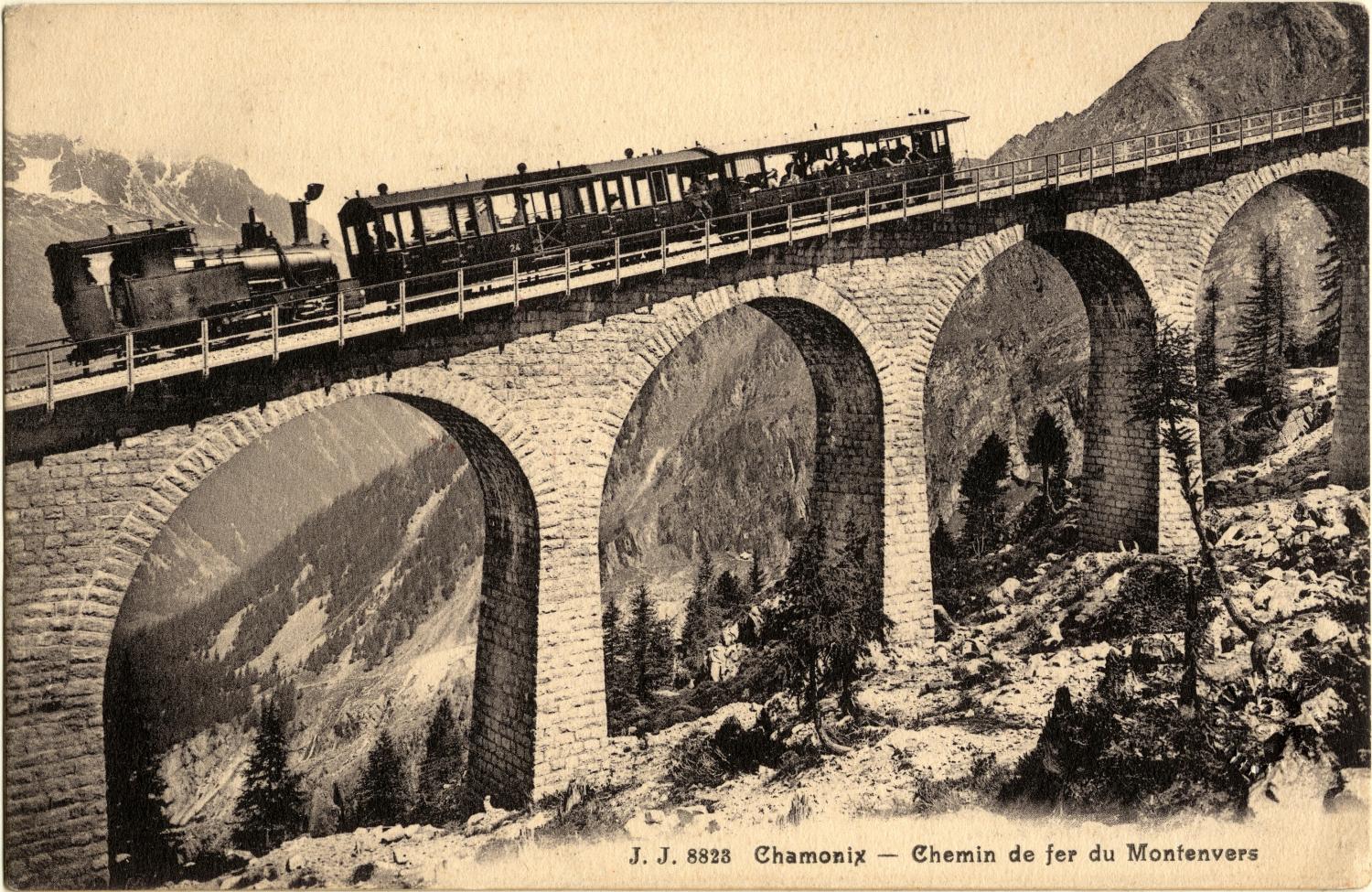 Chamonix : chemin de fer du Montenvers