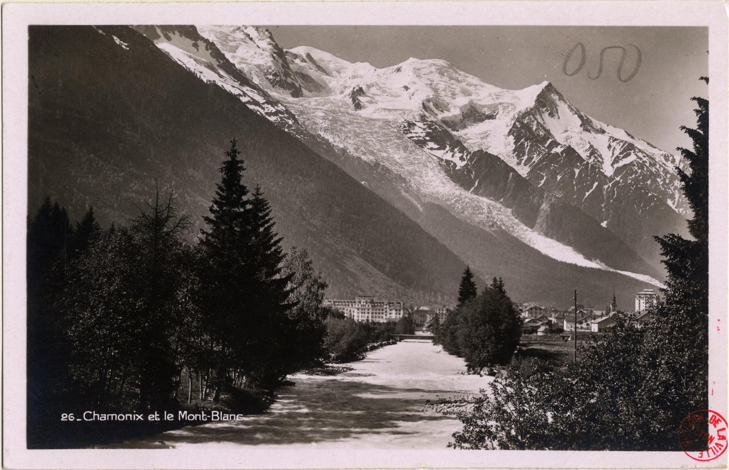 Chamonix et le Mont-Blanc