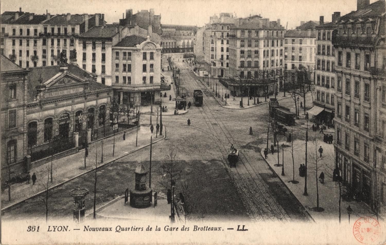 Lyon : Nouveaux Quartiers de la Gare des Brotteaux.