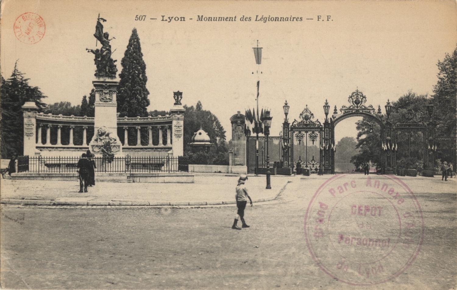 Lyon : Monument des Légionnaires