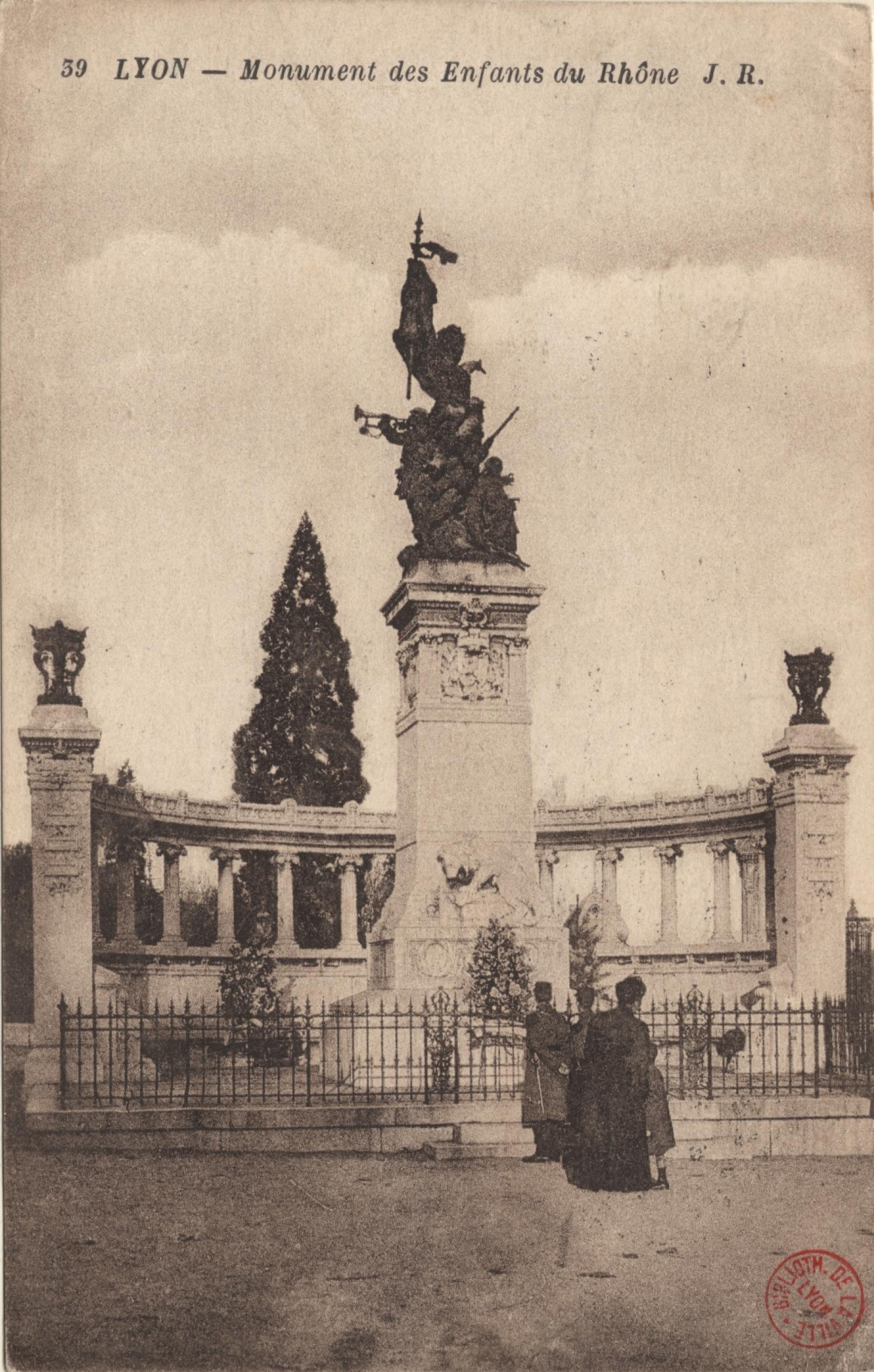 Lyon : Monument des Enfants du Rhône