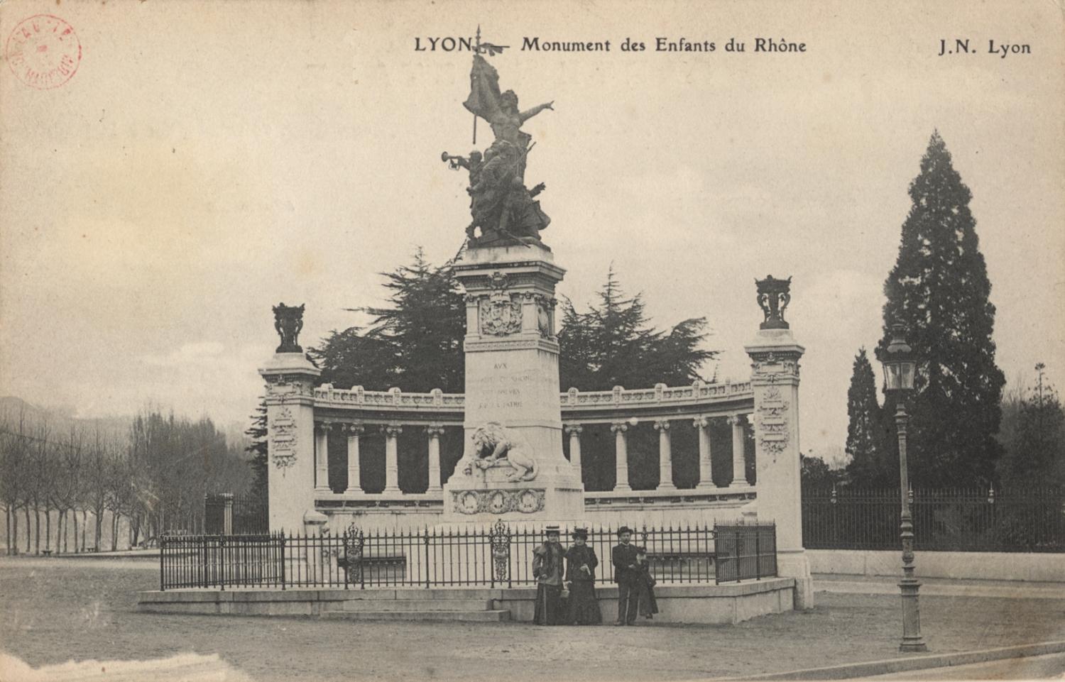 Lyon : Monument des Enfants du Rhône