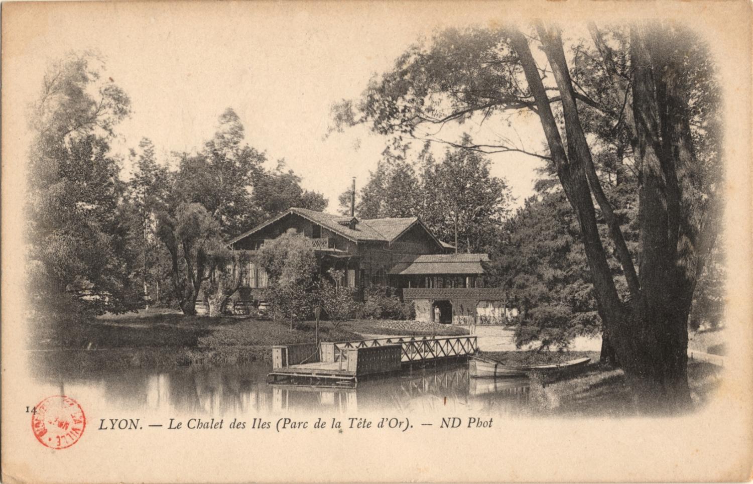 Lyon : Parc de la Tête-d'Or ; Le Chalet des Iles (Parc de la Tête-d'Or)