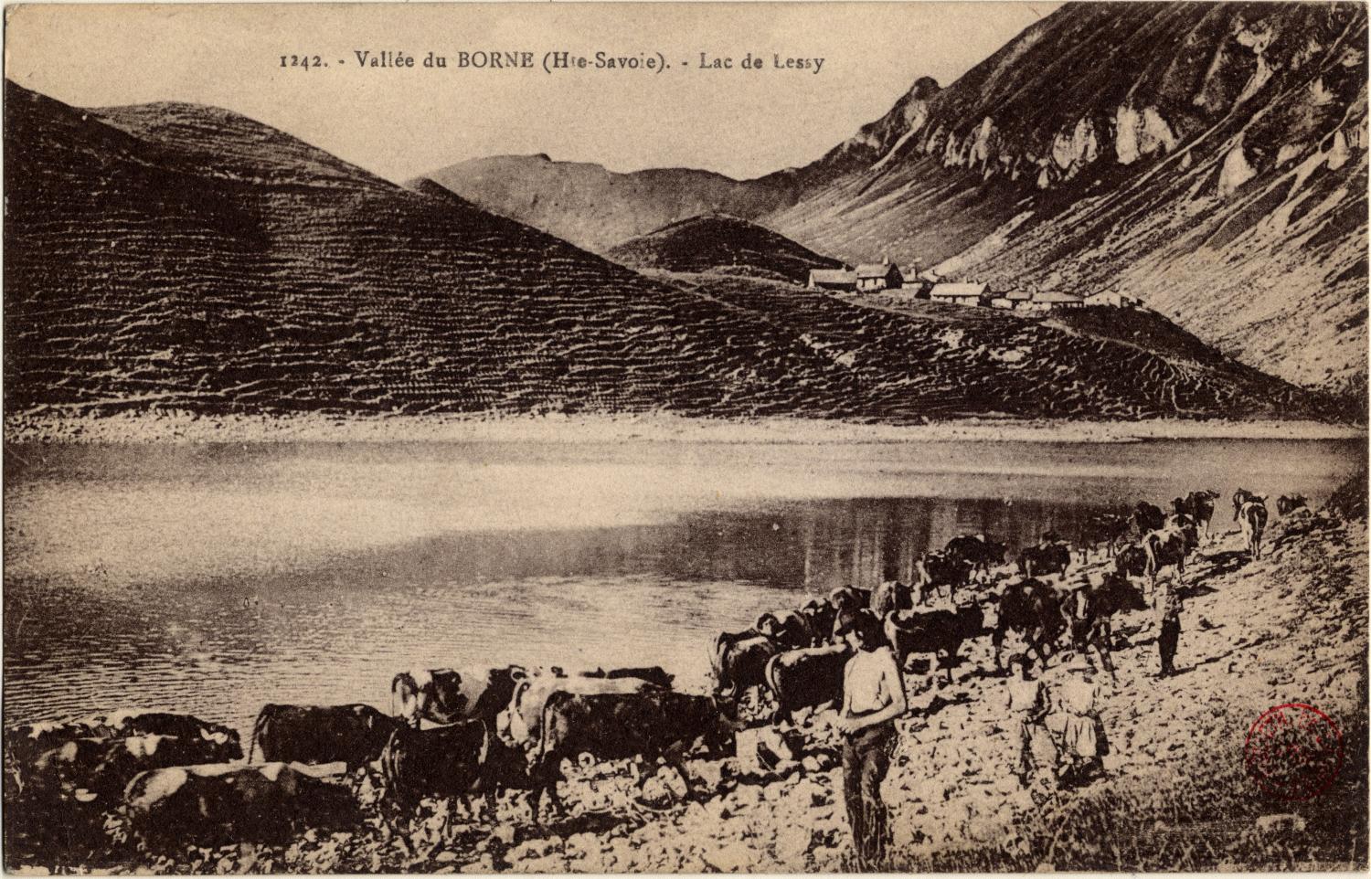 Vallée du Borne (Hte-Savoie) : Lac de Lessy