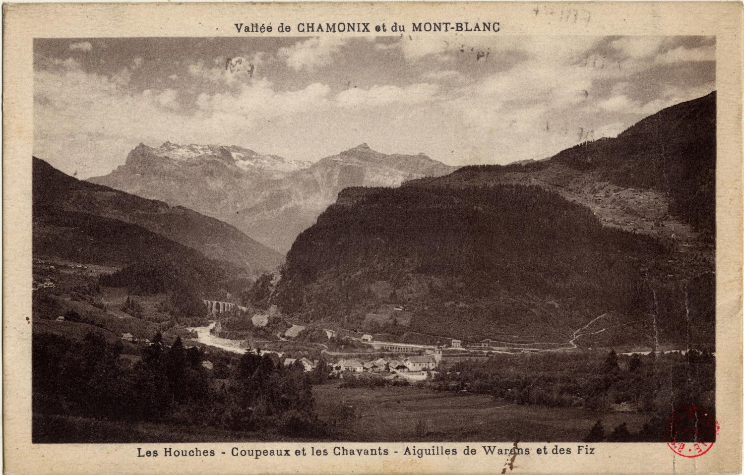 Vallée de Chamonix et du Mont-Blanc : Les Houches ; Coupeaux et les Chavants ; Aiguilles de Warens et des Fiz