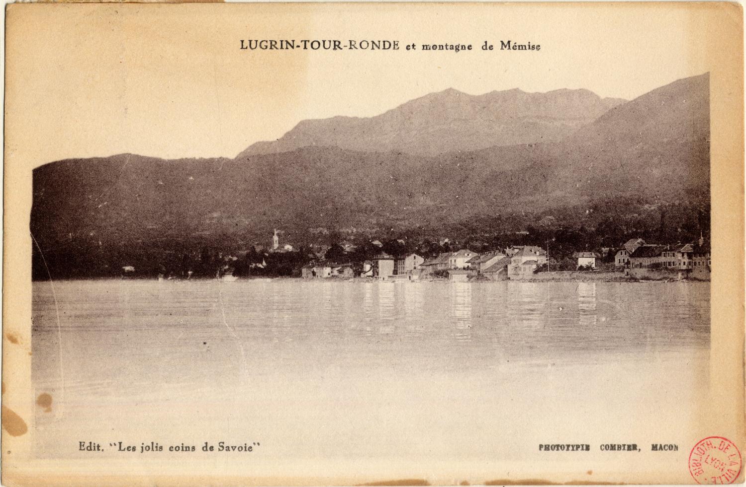 Lugrin-Tour-Ronde et montagne de Mémise