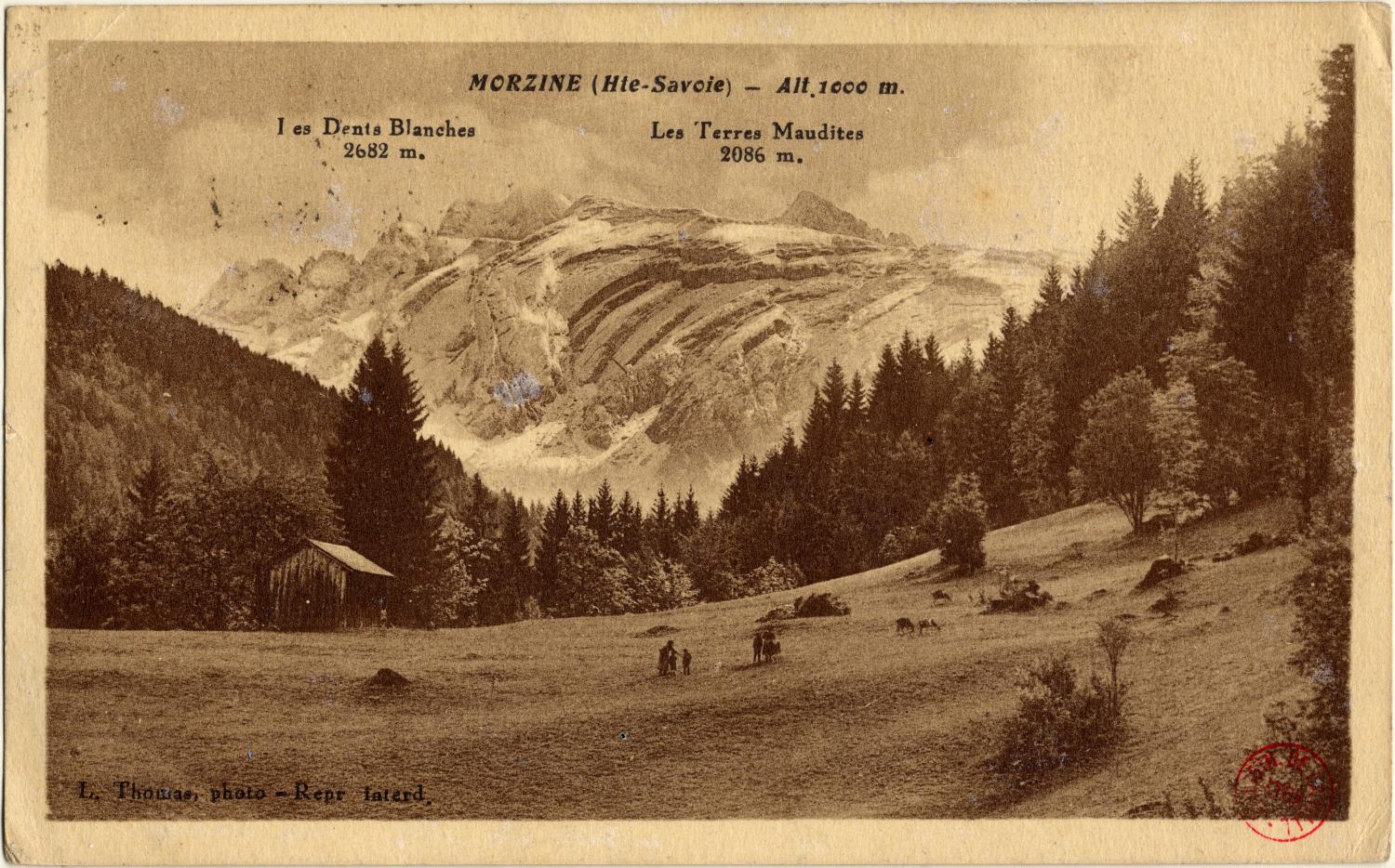 Morzine (Hte-Savoie) : Alt. 1000 m.