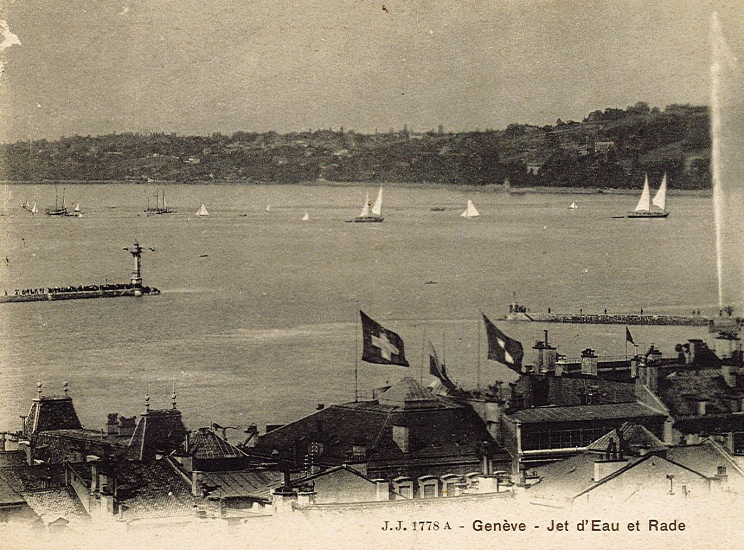 Genève - Jet d'eau et Rade