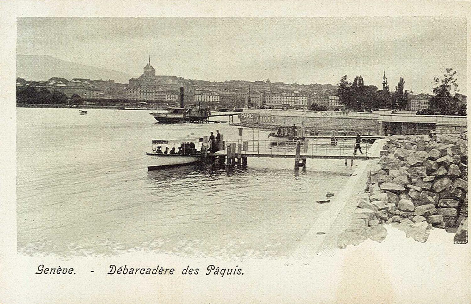 Genève - Débarcadère des Pâquis