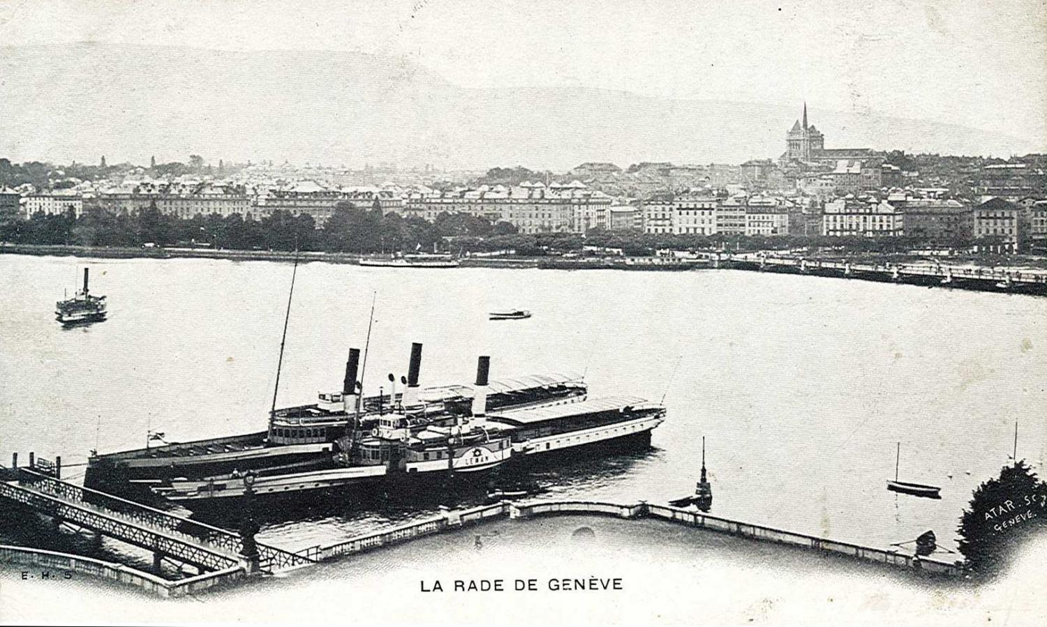 La rade de Genève