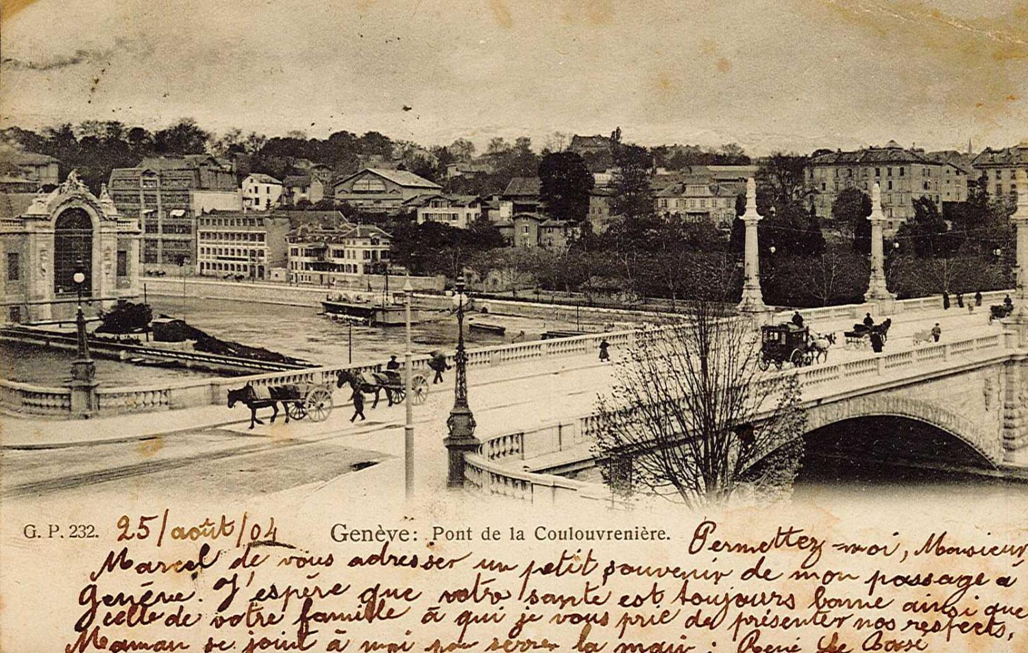 Genève - Pont de la Coulouvrenière