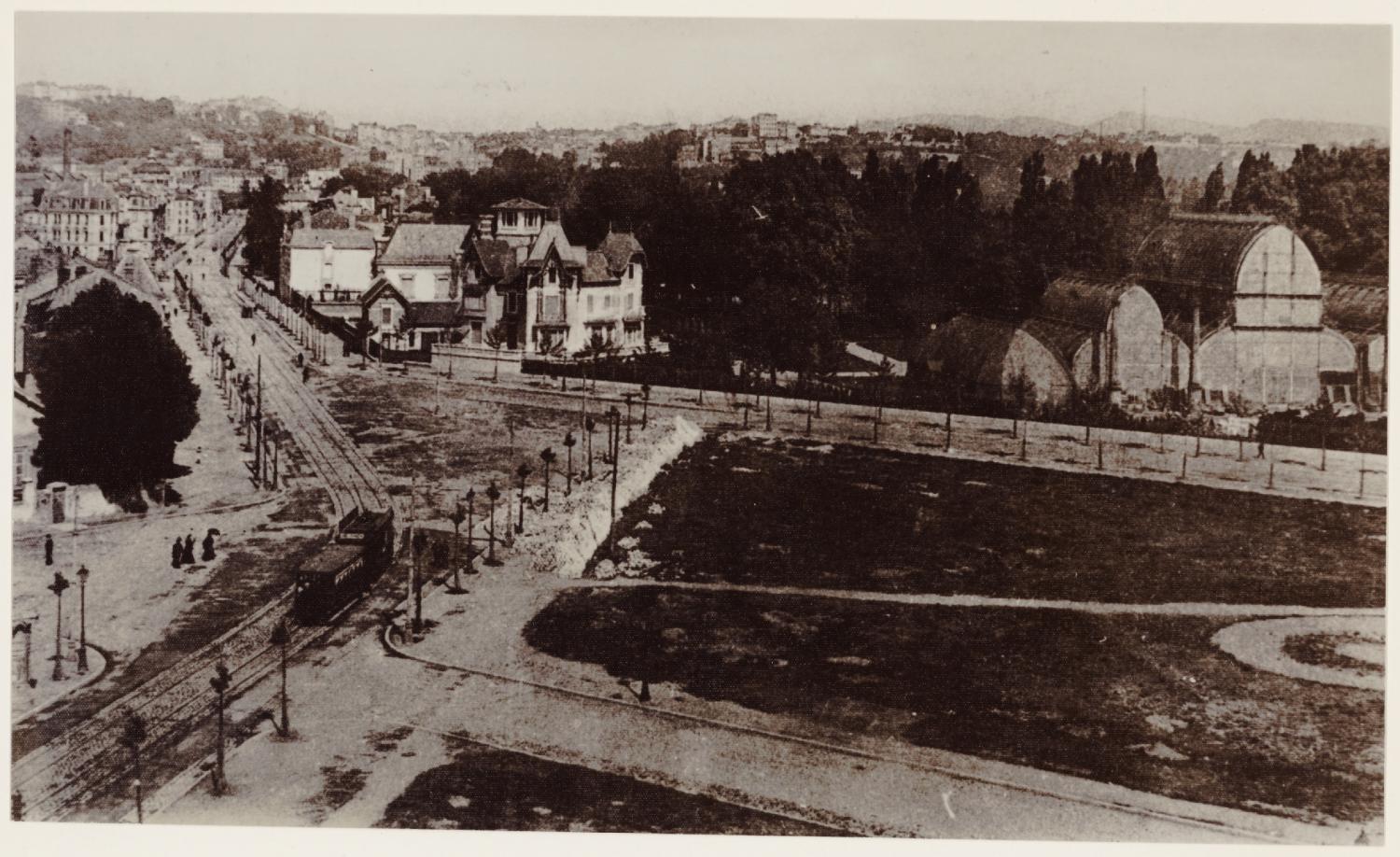 [Vue sur le parc de la tête d'Or]