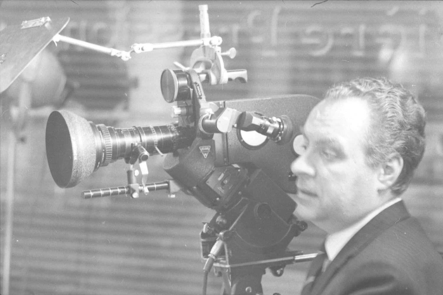 Cinéaste Paul Bublex : tournage d'un film publicitaire
