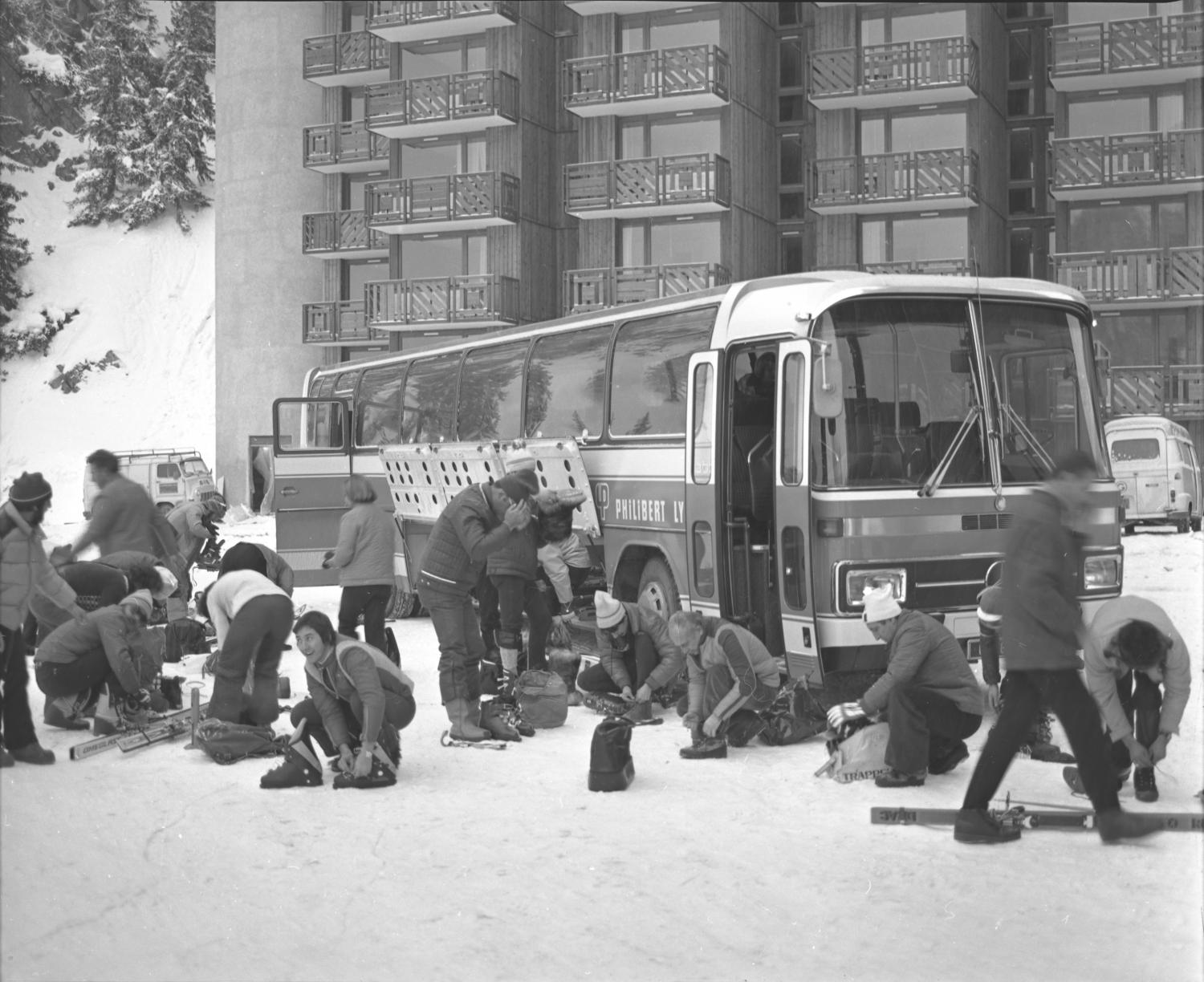 Création d'une liaison en montagne : La Plagne