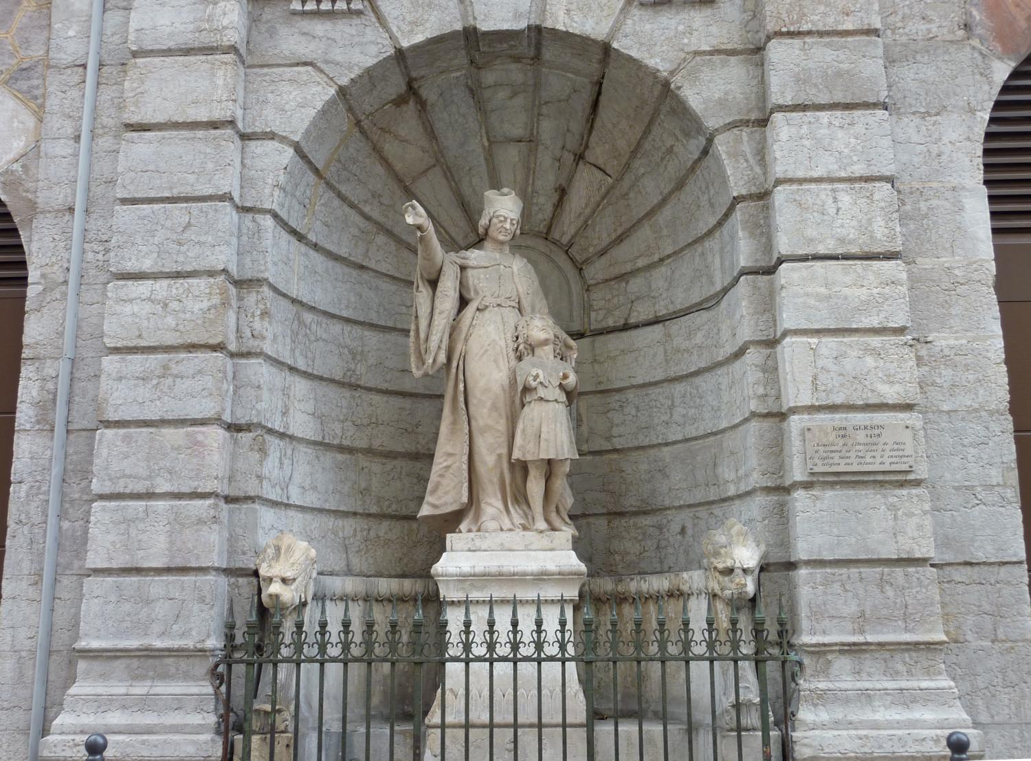 Statue de Jean Gerson