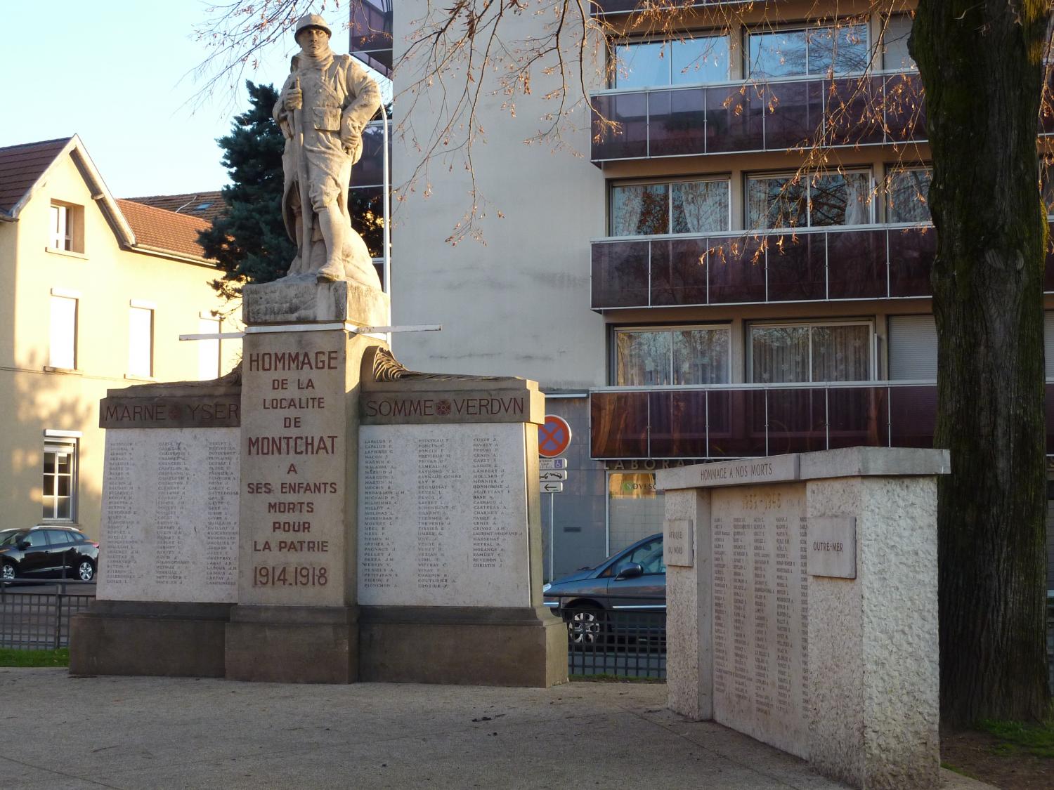 Monument aux Morts, Montchat