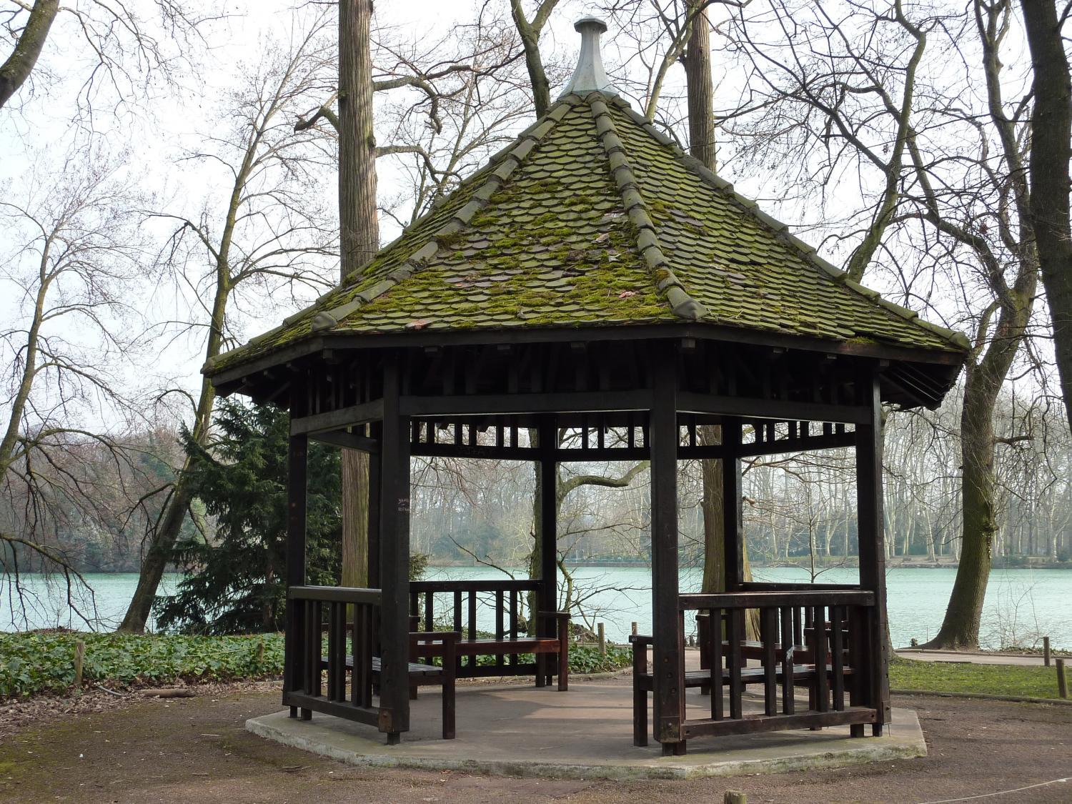 L'île Gandhi au Parc de la Tête-d'Or