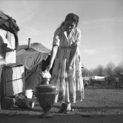 Malashka Zanko et le samovar