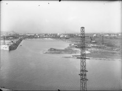 [Compagnie nationale du Rhône (C.N.R.) : construction du port Edouard-Herriot]