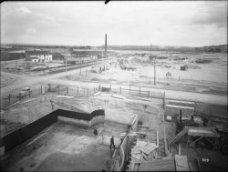 [Compagnie nationale du Rhône (C.N.R.) : construction du port Edouard-Herriot]