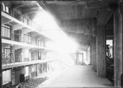 [Construction du Palais de la Foire de Lyon, quai Achille-Lignon]