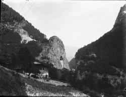 [Construction de la chute de Pomblière (Savoie)]