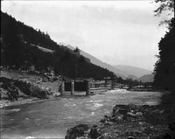 [Construction de la chute de Pomblière (Savoie)]
